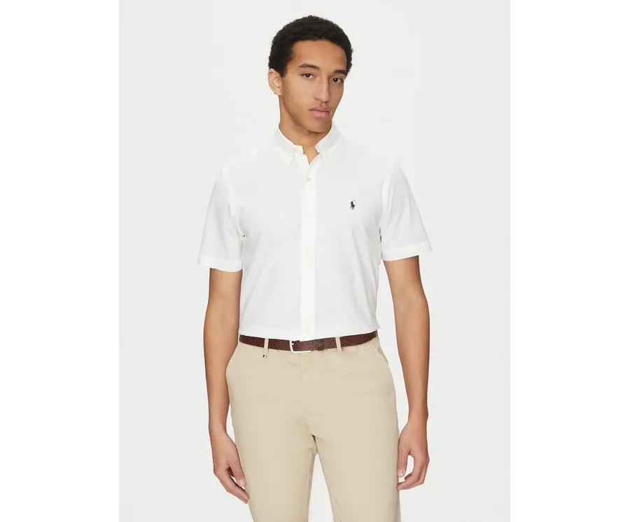 obrazek 1 Polo Ralph Lauren Koszula 710945315001 Biały Custom Fit