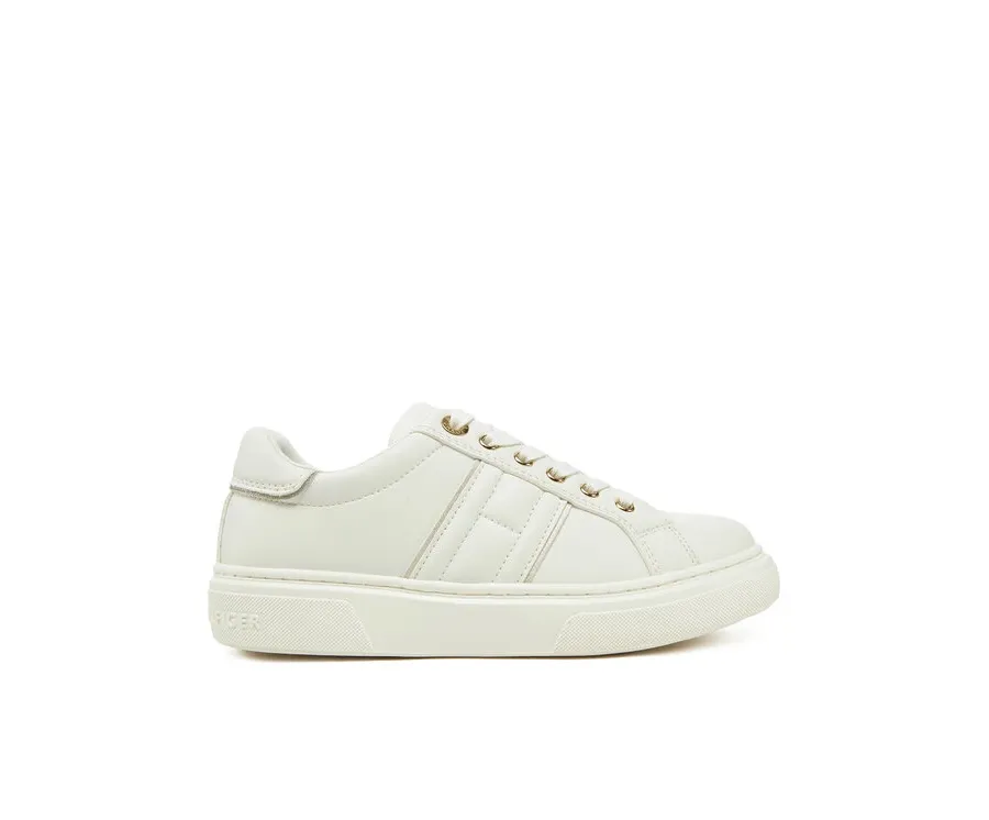 obrazek 1 Tommy Hilfiger Sneakersy Low Cut Lace-Up Sneaker T3A9-33745-1439 S Biały