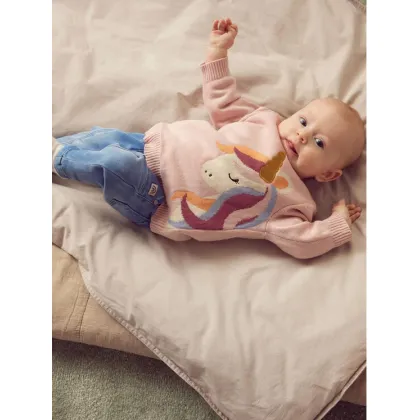 Zdjęcie NAME IT Sweter 13211981 Różowy Regular Fit