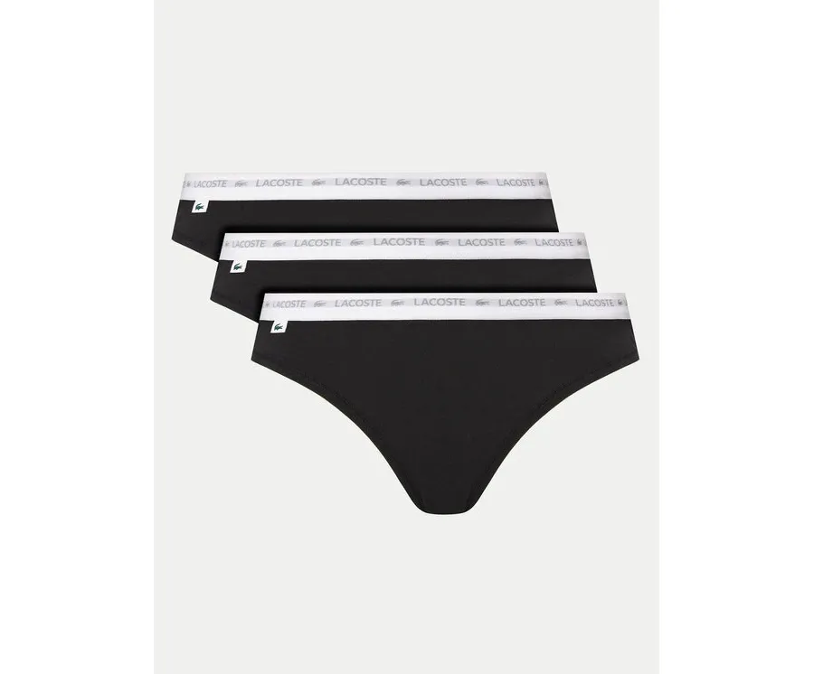 obrazek 1 Lacoste Komplet 3 par fig klasycznych 8F1338 Czarny