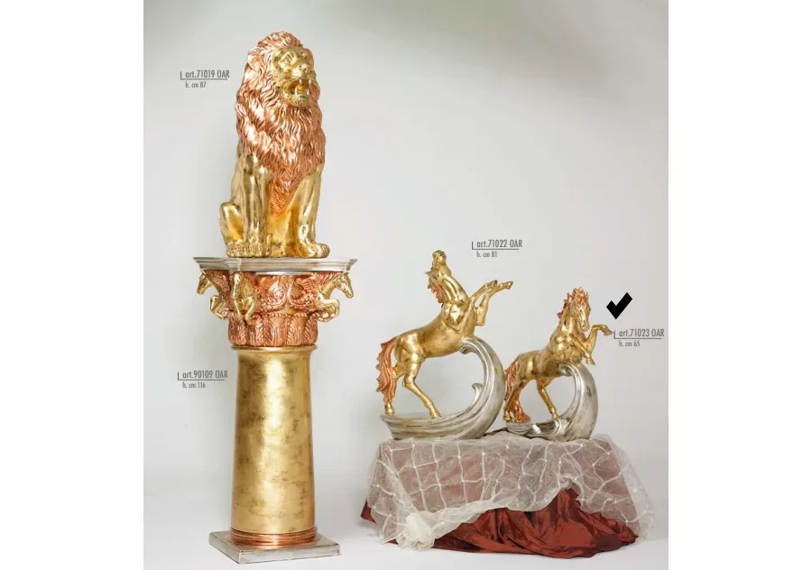 obrazek 1 Piękna dekoracja - galopujący koń - Valle d'oro Patchi