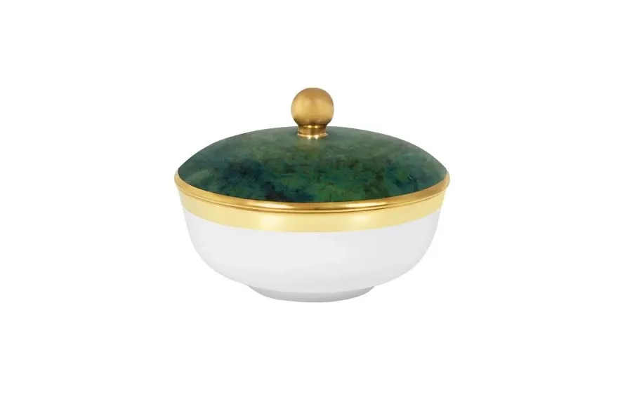 obrazek 1 Stylowy pojemnik porcelanowy Lush Forest