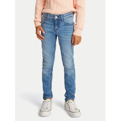 Zdjęcie Tommy Hilfiger Jeansy Nora KG0KG08403 Niebieski Skinny Fit
