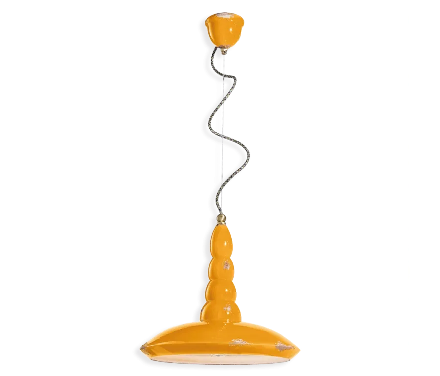 obrazek 4 Wyjątkowa włoska lampa wisząca w stylu vintage