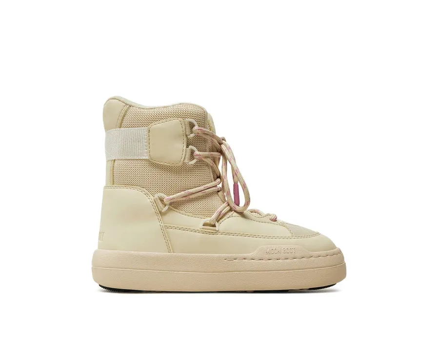 obrazek 1 Moon Boot Śniegowce Park Sneaker Boot 80D2470060 Beżowy