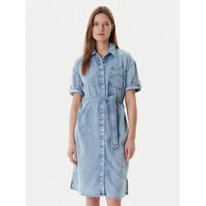 Zdjęcie Mustang Sukienka jeansowa Camilla 1016564 Niebieski Regular Fit