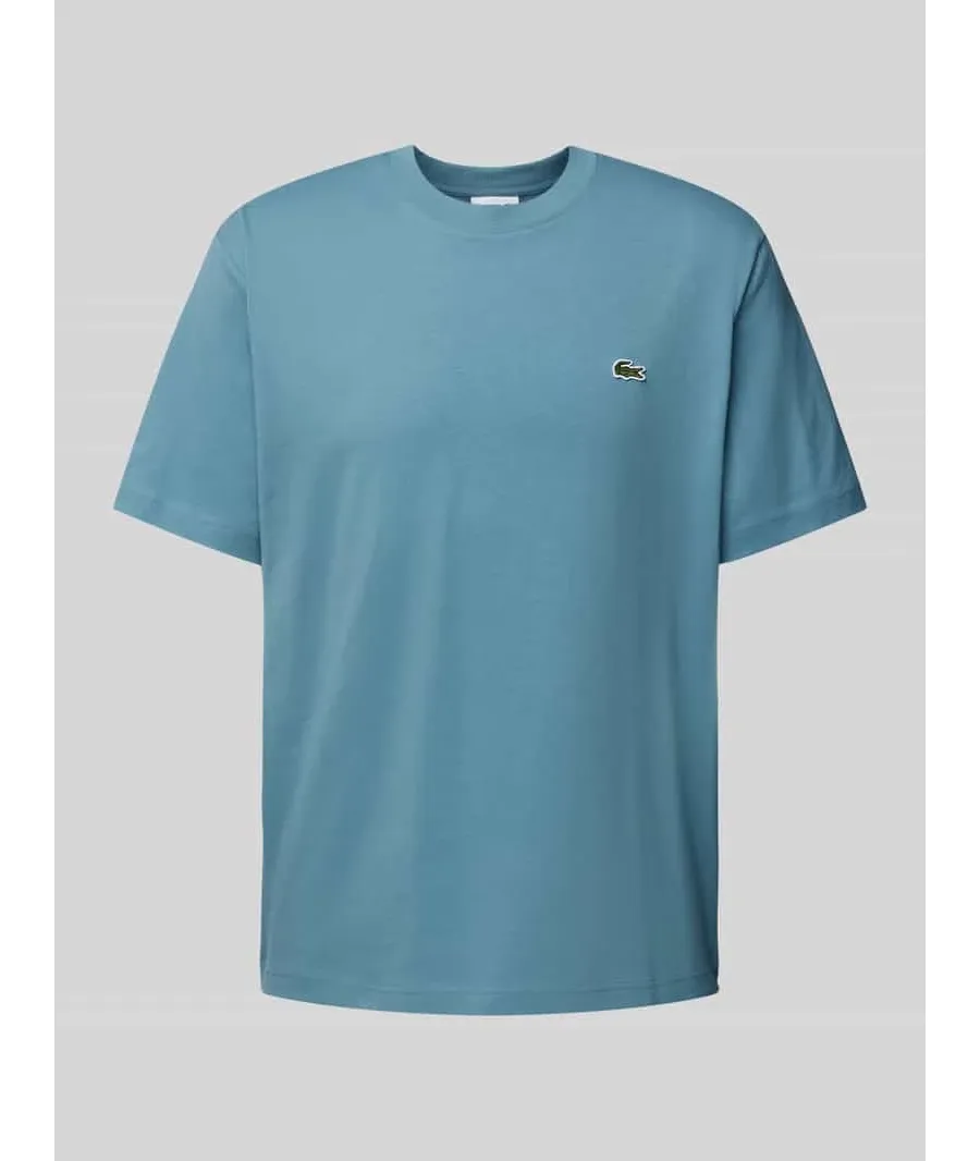 obrazek 1 T-shirt z detalem z logo model ‘BASIC ON’