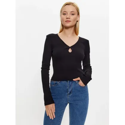 Zdjęcie Noisy May Bluzka Maya 27026248 Czarny Slim Fit