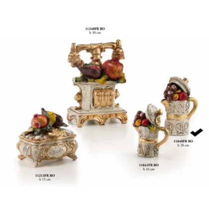 Picture Large coffee pot with fruit - Valle d'oro Patchi