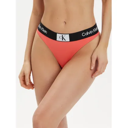 Zdjęcie Calvin Klein Swimwear Dół od bikini KW0KW02352 Koralowy