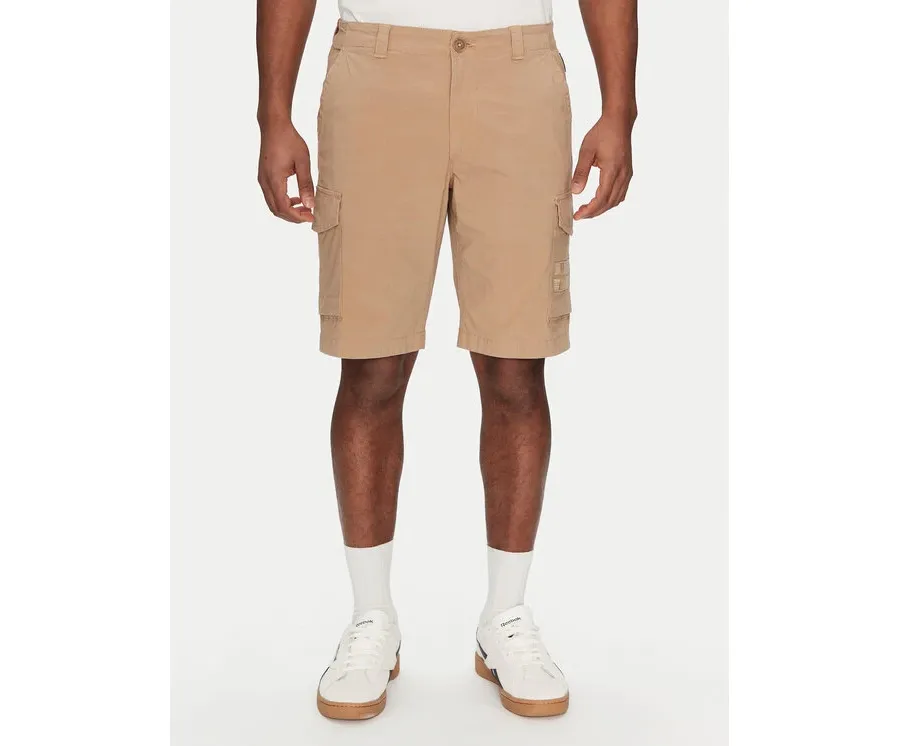 obrazek 1 Napapijri Szorty materiałowe N-Horton NP0A4HOS Beżowy Regular Fit