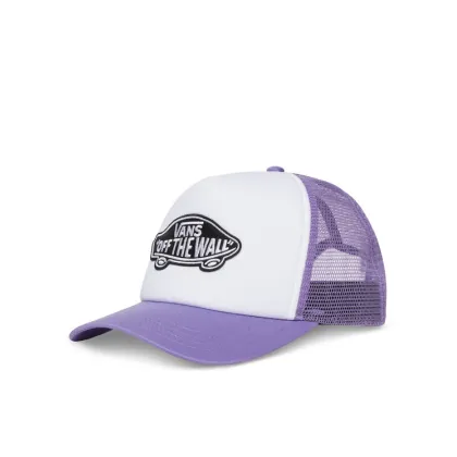 Zdjęcie Vans Czapka z daszkiem Classic Patch Curved Bill Trucker VN00066X Fioletowy