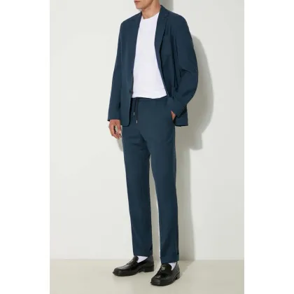 Zdjęcie Paul Smith spodnie wełniane kolor zielony w fasonie chinos M1R-921T-G00001