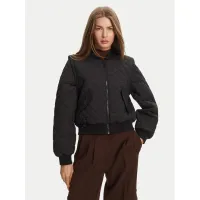 Zdjęcie Hunter Kurtka bomber Shira HARW0046251 Czarny Cropped Fit
