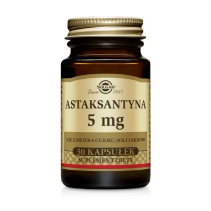 Zdjęcie Solgar Astaksantyna 5 mg kapsułki