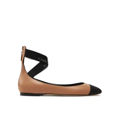 Zdjęcie Elisabetta Franchi Baleriny SA-59C-46E2-V500 Beżowy