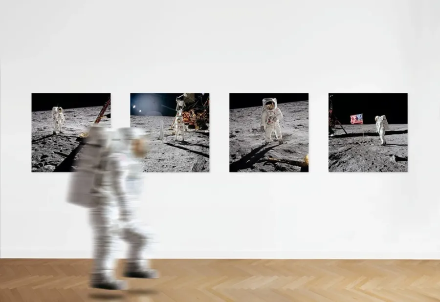 obrazek 5 Książka Buzz Aldrin. Apollo 11. ‘Flaga na Księżycu’ - Taschen