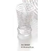 Picture Toothbrush holder made of Italian hand-cut crystal for the bathroom - Il Paralume Marina