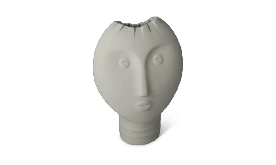 obrazek 3 Niezwykły wazon ceramiczny Moai na kwiaty