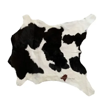 Zdjęcie Gustowny dywan skórzany do salonu