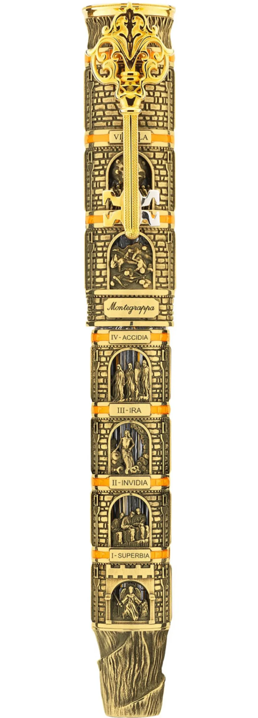 obrazek 2 Złote pióro wieczne z kolekcji Dante Alighieri: Purgatorio