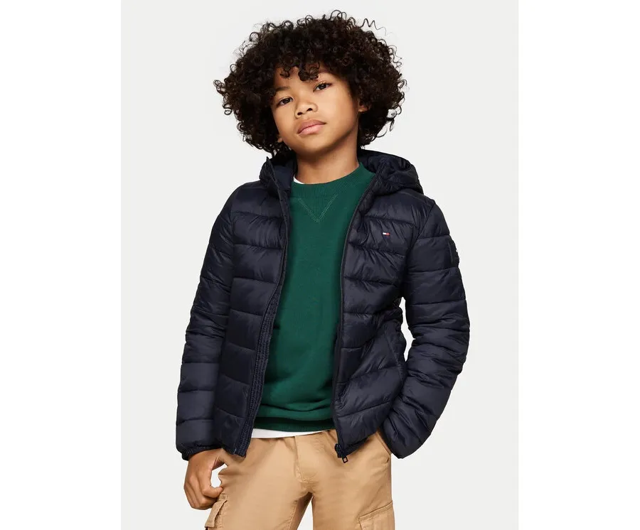 obrazek 1 Tommy Hilfiger Kurtka puchowa KS0KS00584 D Granatowy Regular Fit