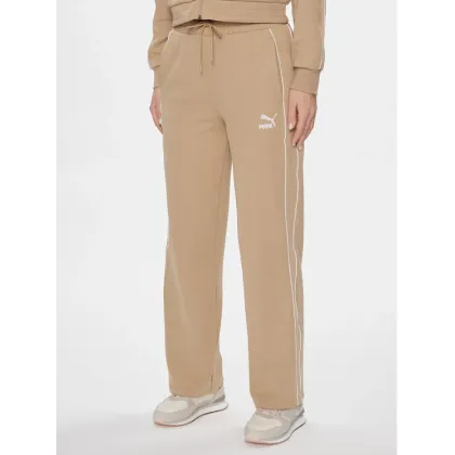 Zdjęcie Puma Spodnie dresowe T7 624212 Beżowy Relaxed Fit