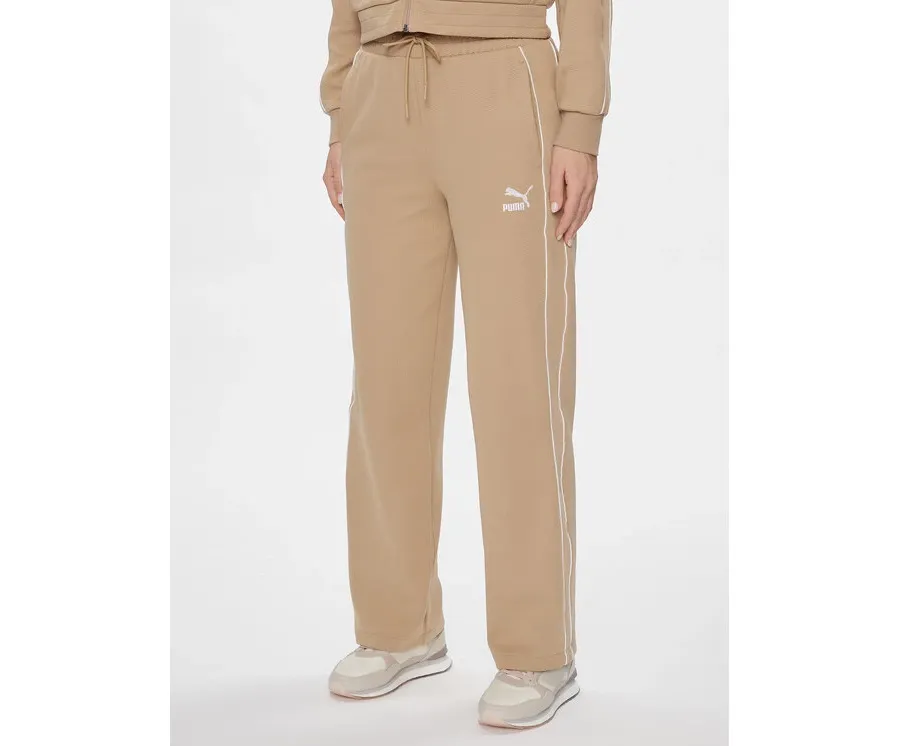 obrazek 1 Puma Spodnie dresowe T7 624212 Beżowy Relaxed Fit