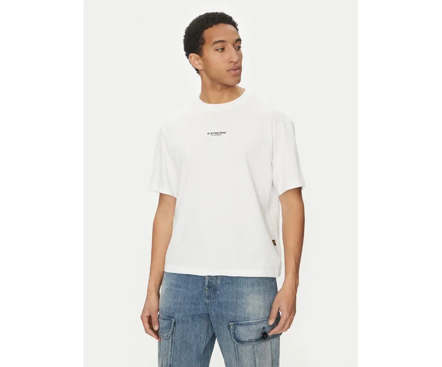 obrazek 1 G-Star Raw T-Shirt Center D24780-C336 Biały Regular Fit