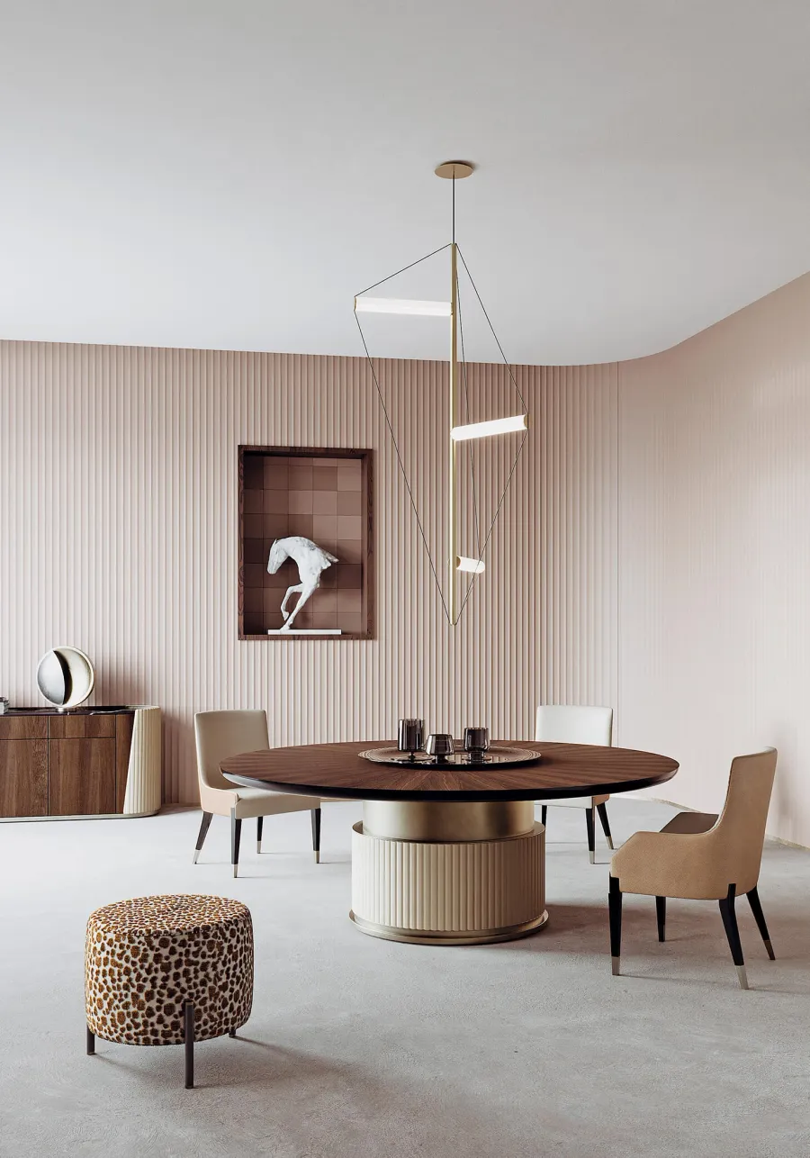 obrazek 3 Cudowna włoska pufa do salonu lub sypialni w stylu modernistycznym