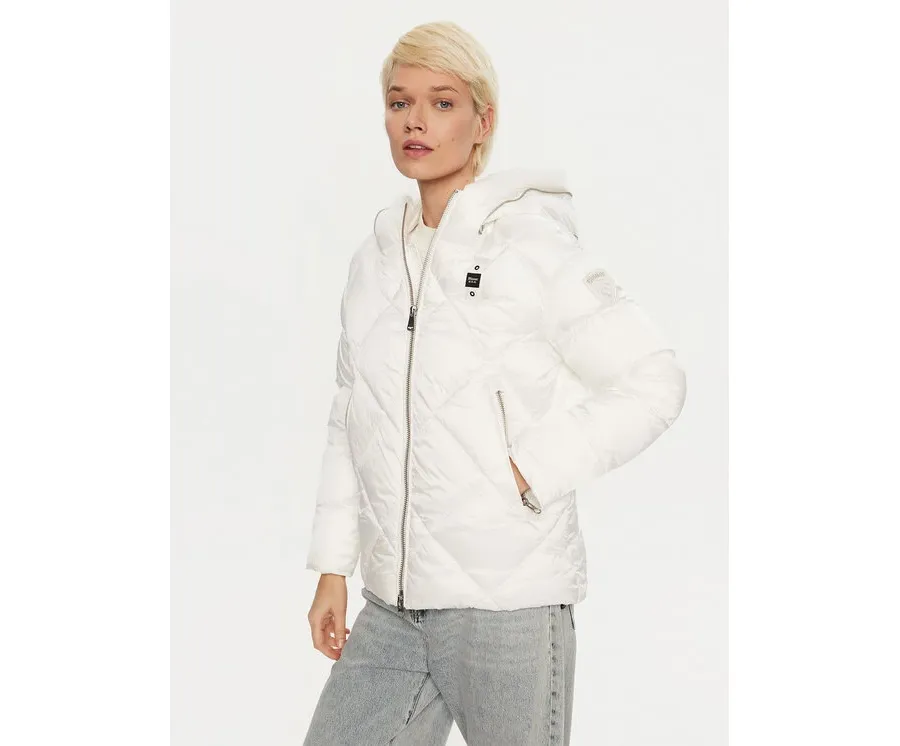 obrazek 1 Blauer Kurtka puchowa 24WBLDC02273 Biały Regular Fit