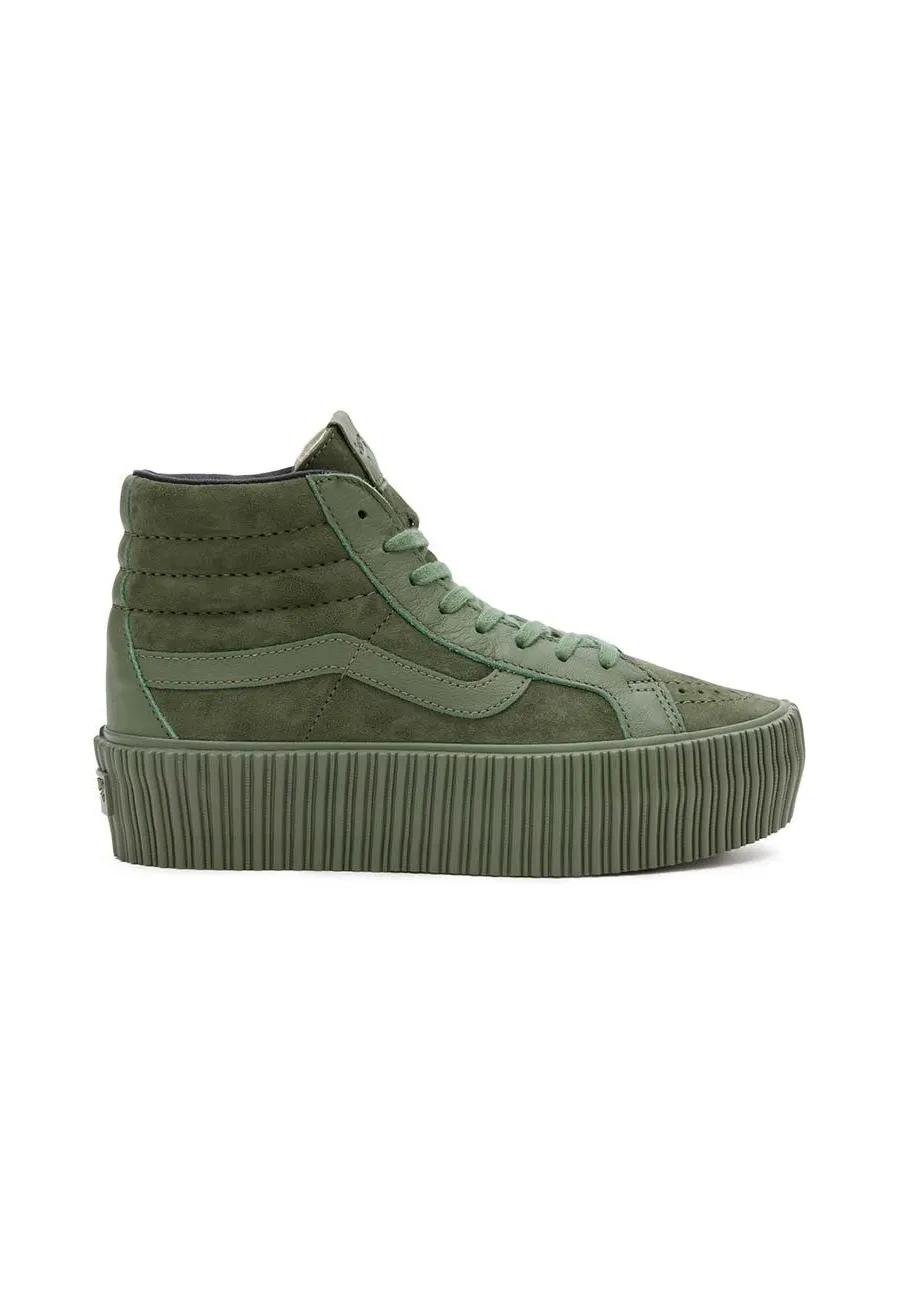 obrazek 1 Vans sneakersy Premium Standards Sk8-Hi Reissue 38 Platform kolor zielony VN000CNFARM1