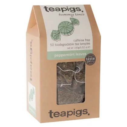 Zdjęcie teapigs Peppermint Leaves 50 piramidek TEAPIGS