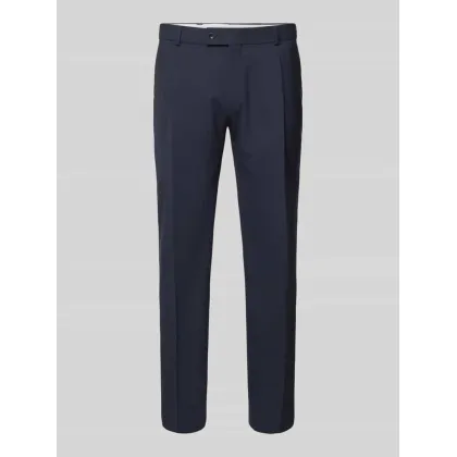 Zdjęcie Spodnie do garnituru o kroju regular fit w kant model ‘Peter’