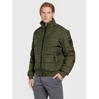 Zdjęcie Calvin Klein Kurtka zimowa Mix Media Quilt K10K110331 Zielony Regular Fit