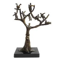 Zdjęcie Gustowna statuetka z brązu
