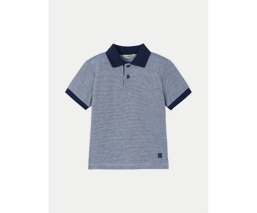 obrazek 1 Mayoral Polo 3105 Granatowy Regular Fit