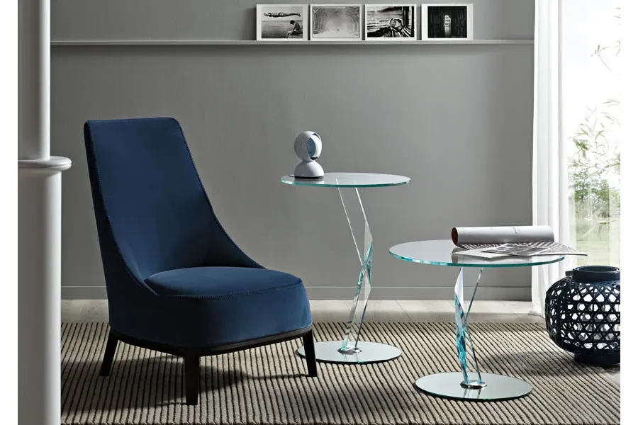 obrazek 3 Szklany stolik kawowy w stylu nowoczesnym - Tonelli Design
