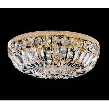 Zdjęcie Piękny włoski szklany żyrandol na 10 żarówek