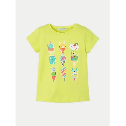 Zdjęcie Mayoral T-Shirt 3014 Zielony Regular Fit
