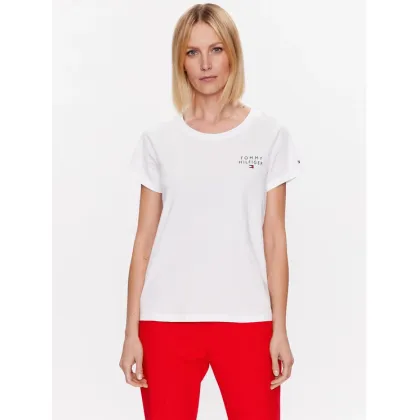 Zdjęcie Tommy Hilfiger T-Shirt UW0UW04525 Biały Relaxed Fit