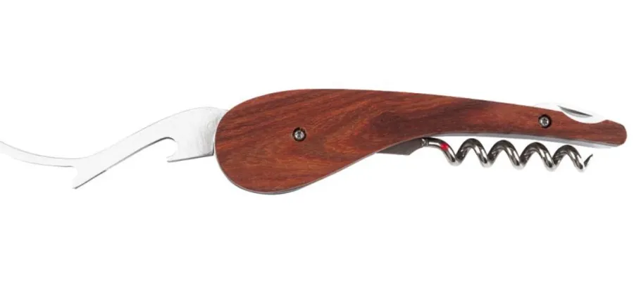 obrazek 1 Korkociąg z nożykiem do wina Soft Machine Rosewood