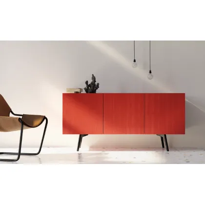 Zdjęcie Kredens LIGHT 3 drzwi push-pull w nowoczesnym stylu - Fratelli Mirandola