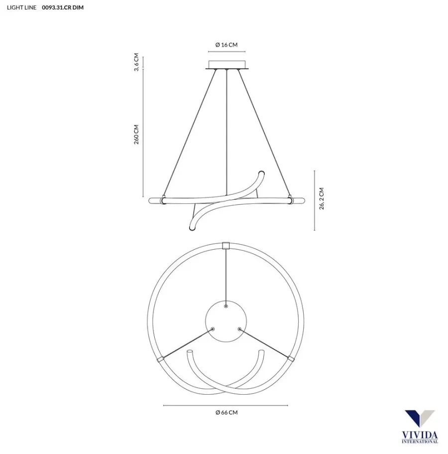 obrazek 3 Oryginalna lampa wisząca w stylu nowoczesnym