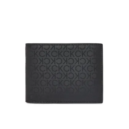 Zdjęcie Calvin Klein Portfel męski Ck Sleek Trifold 10Cc W/Coin K50K512865 Czarny