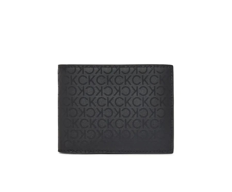 obrazek 1 Calvin Klein Portfel męski Ck Sleek Trifold 10Cc W/Coin K50K512865 Czarny