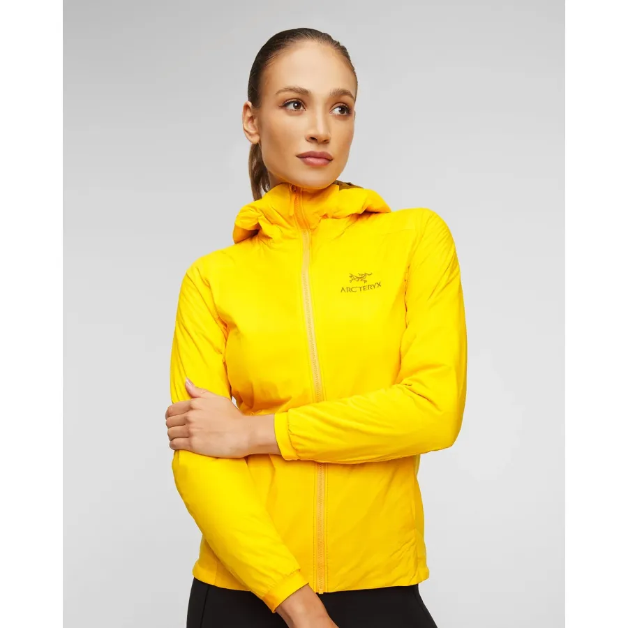 obrazek 1 Żółta Ocieplana Bluza Damska Arcteryx Atom