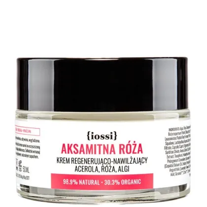 Zdjęcie Iossi Aksamitna Róża Regenerująco-nawilżający krem z acerolą, różą i algami 50 ml