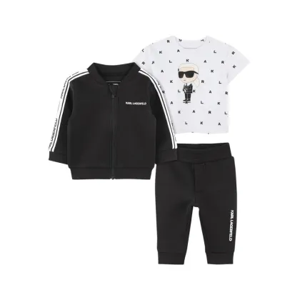 Zdjęcie Karl Lagerfeld Kids Komplet dresowy Z30509 S Czarny Regular Fit