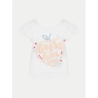 Zdjęcie Guess T-Shirt A5GI01 K6YW4 Biały Regular Fit